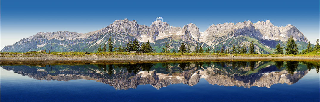 großes Foto Kaisergebirge Wilder Kaiser hochauflösend